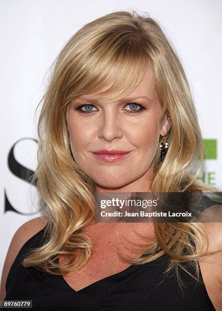 Ashley Jensen arrives at the NBC and Universal's 2009 TCA Press Tour All-Star Party at the Huntington Library on August 3, 2009 in Pasadena,...