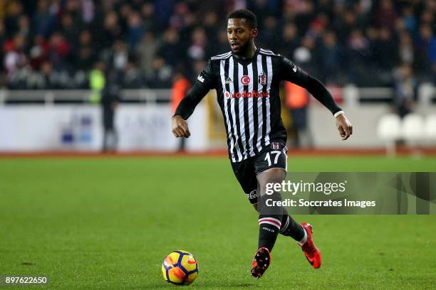 Jeremain Lens of Besiktas during the Turkish Super lig match between Sivasspor v Besiktas at the Yeni Sivas 4 Eylil Stadium on December 23, 2017 in...