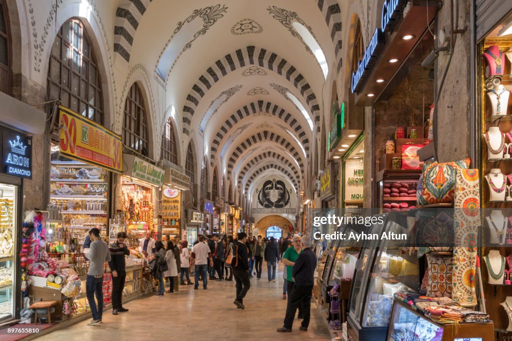 Spice Bazaar(Egyptian Bazaar) in Istanbul,Turkey