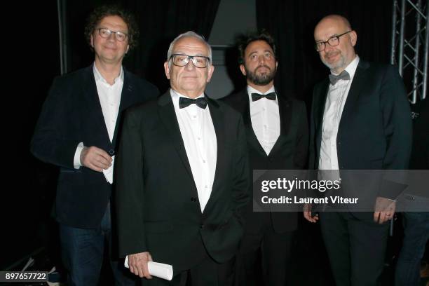 Management Of Festival Artistic Director Frederic Boyer, President Claude Duty, General Manager Pierre-Emmanuel Fleurantin and General Delegate...