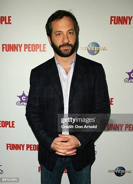 Director Judd Apatow attends the Sydney screening of "Funny People" at Hoyts Entertainment Quarter, Moore Park on August 13, 2009 in Sydney,...