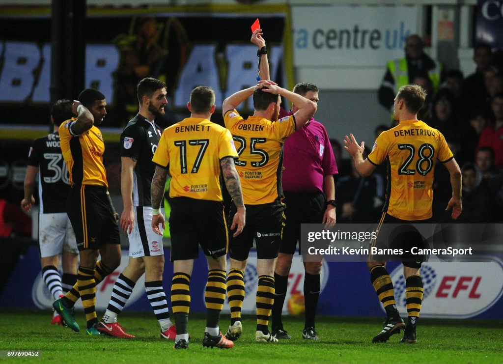 Newport County v Lincoln City - Sky Bet League Two