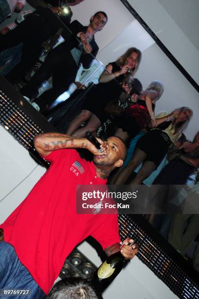 Rap artist The Game attends The Game Party at the VIP Room St Tropez on July 31, 2009 in St Tropez, France.