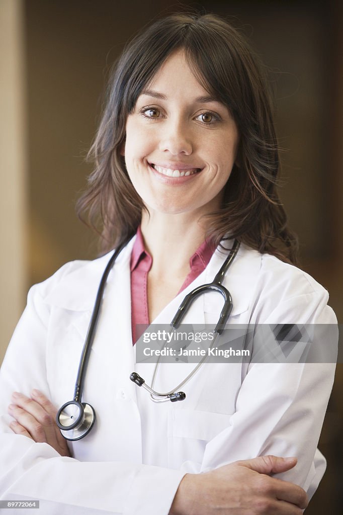 Female Doctor smiling