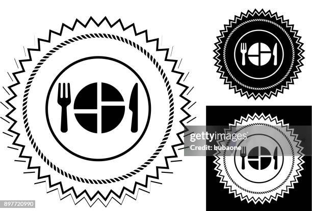 food serving. - balancing plates stock illustrations