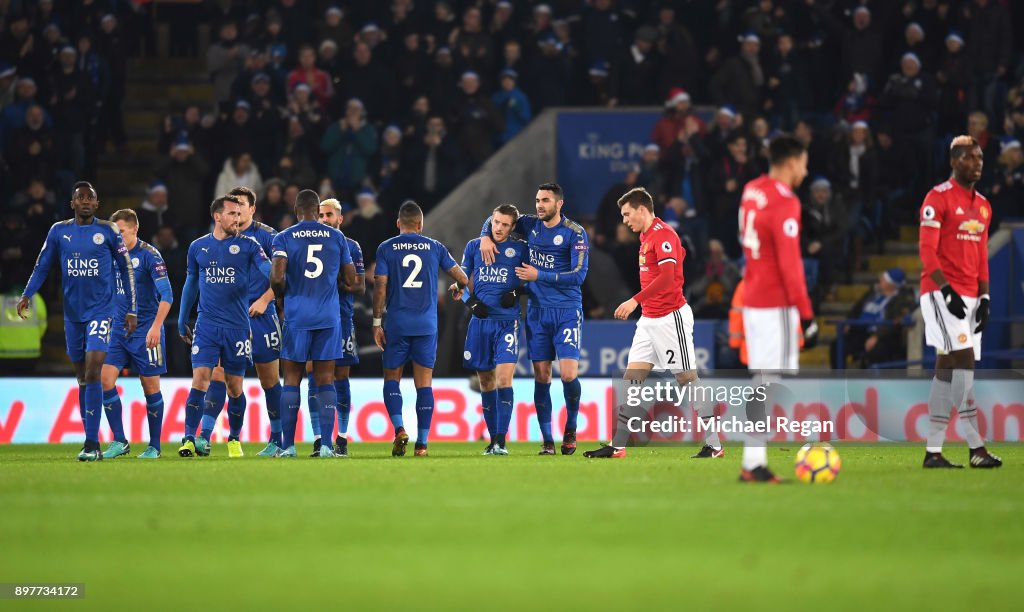 Leicester City v Manchester United - Premier League