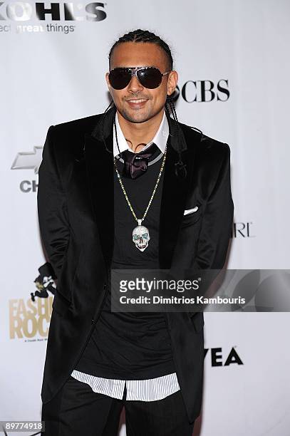 Musician Sean Paul attends the Conde Nast Media Group's Fifth Annual Fashion Rocks at Radio City Music Hall on September 5, 2008 in New York City.