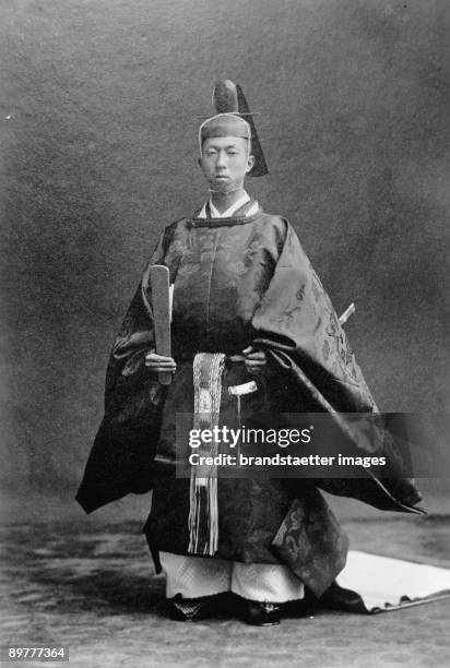 Prince Misaka, the youngest brother of the emperor of Japan. Photograph. Around 1930.