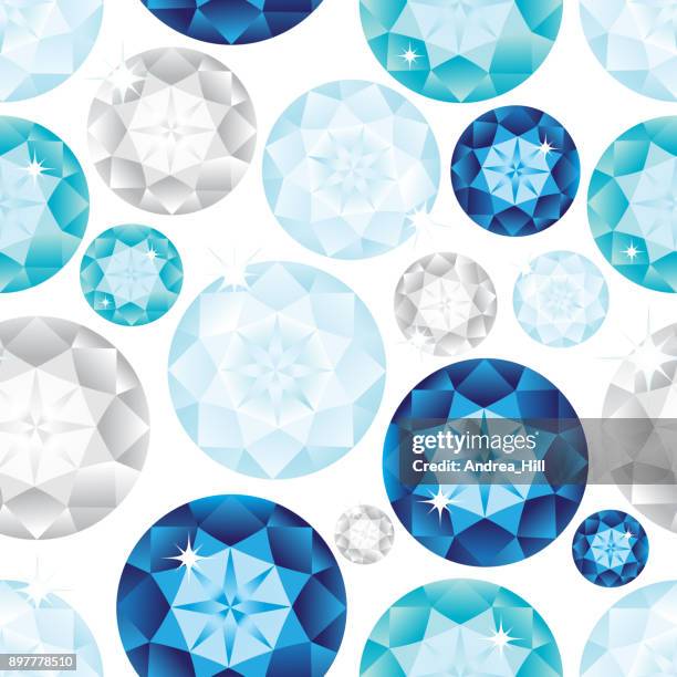 gemstone seamless pattern. vector illustration. - peridot stock illustrations