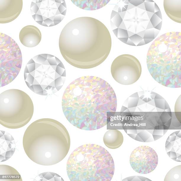 Pearl Diamond Pattern 59 Diamonds And Pearls Background High Res Illustrations - Getty Images