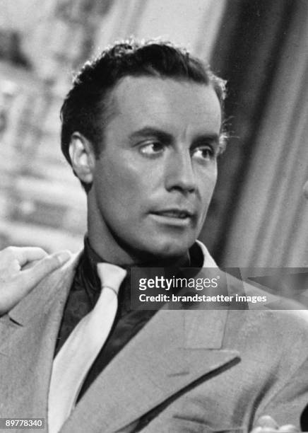 Actor Johannes Heesters. Photograph. Around 1950.