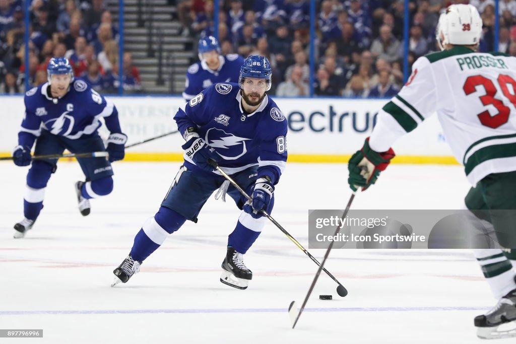 NHL: DEC 23 Wild at Lightning