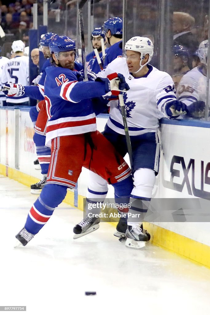Toronto Maple Leafs v New York Rangers