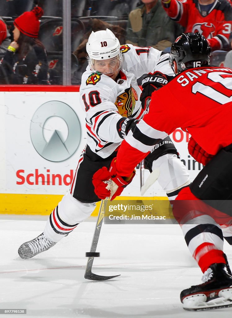 Chicago Blackhawks v New Jersey Devils