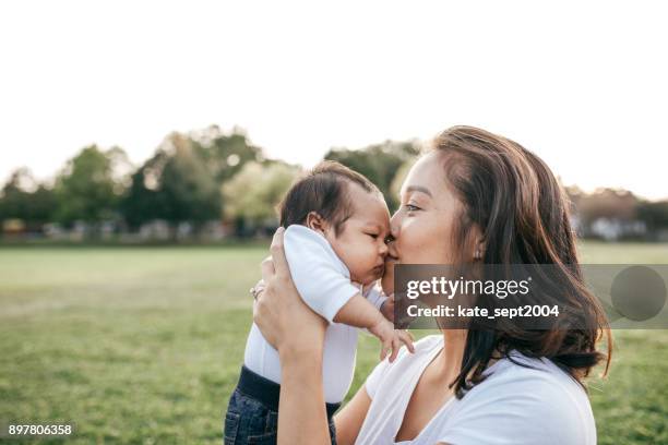 cute baby - filipino family stock pictures, royalty-free photos & images