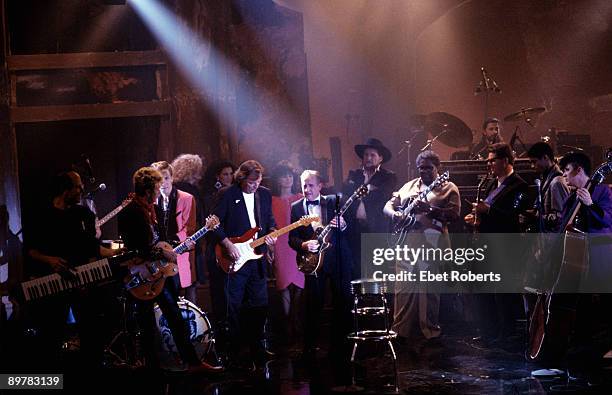 Les Paul Tribute Concert Eddie Van Halen, Jan Hammer, Brian Setzer, Jim Phantom, David Gilmour, Jessie Colter, Les Paul, Waylon Jennings, BB King,...