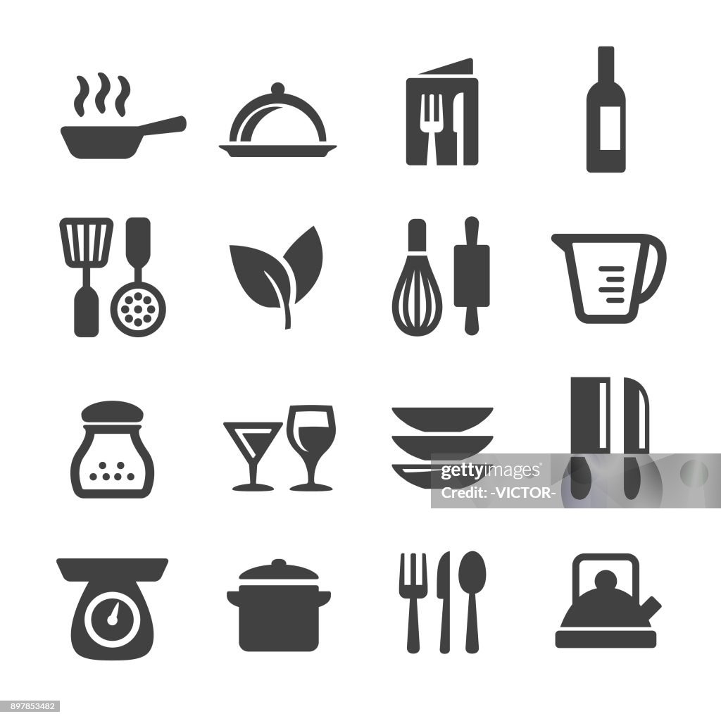 Cooking Icons Set - Acme Series