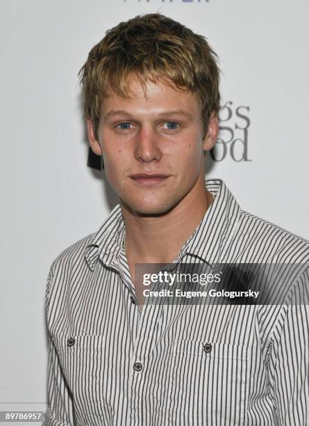 Zach Roerig attends the 3rd Annual Gift Bags For Good Auction to benefit Clothes Off Our Back at the W Union Square - Great Room on May 20, 2009 in...