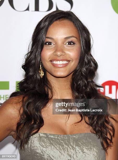 Jessica Lucas arrives at the 2009 TCA Summer Tour - CBS, CW and Showtime All-Star Party at the Huntington Library on August 3, 2009 in Pasadena,...