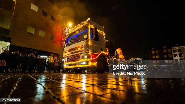 December 23th, Nijmegen. For the second time, The Truck Light Parade was celebrated in Nijmegen. The Parade took place around the center of the city...
