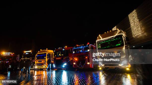 December 23th, Nijmegen. For the second time, The Truck Light Parade was celebrated in Nijmegen. The Parade took place around the center of the city...