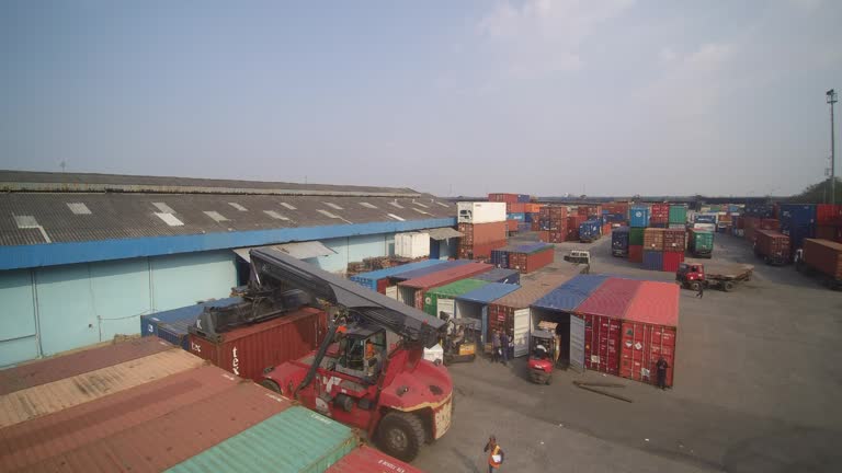 Container Tanjung 167 Port Of Tanjung Priok Port Stock Videos, Footage, & 4K Video Clips ...