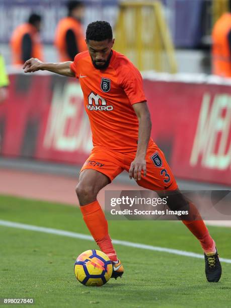 Gael Clichy of Istanbul Basaksehir during the Turkish Super lig match between Kasimpasaspor v Istanbul Basaksehir at the Recep Tayyip Erdogan Stadium...