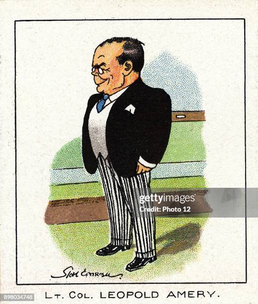 Leopold Charles Maurice Stennett Amery English Conservative politician. Reputed to have said to Neville Chamberlain in 1940 "In the name of God,...