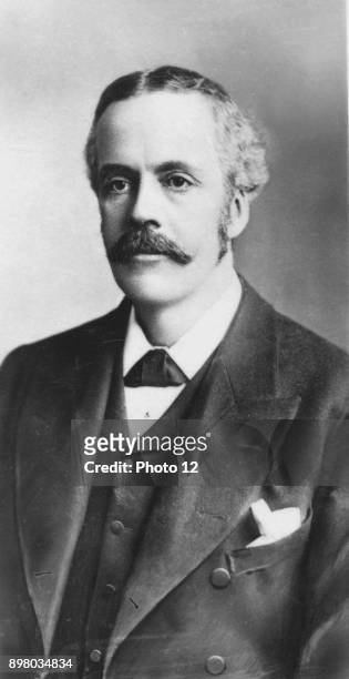 Arthur James Balfour 1st Earl Balfour Scottish-born British Conservative statesman and philosopher; Prime Minister 1902-5; Balfour Declaration 1917...