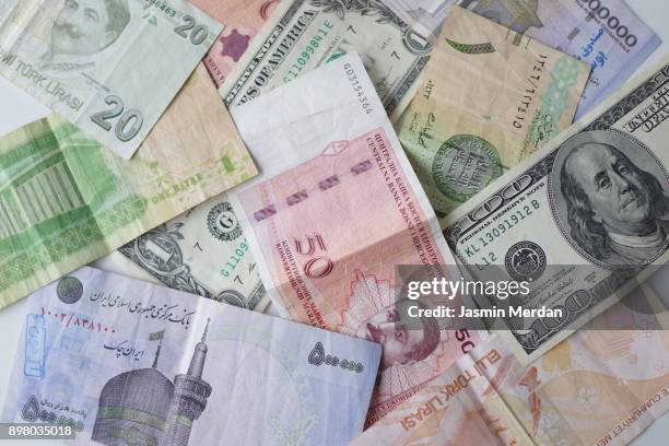 money - turkey v united states stock pictures, royalty-free photos & images