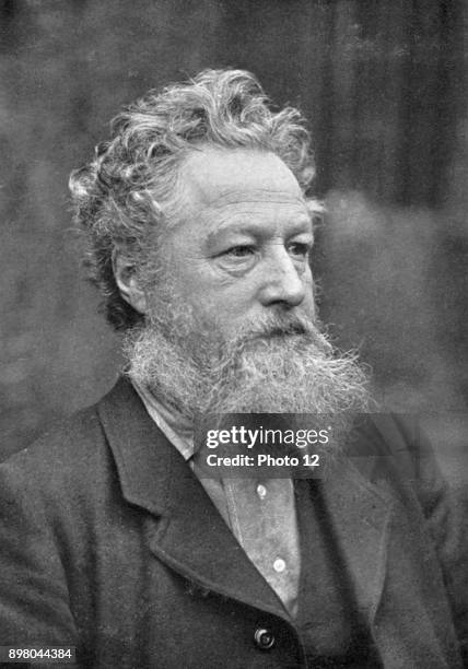William Morris English socialist, craftsman and poet. Arts and Crafts Movement.