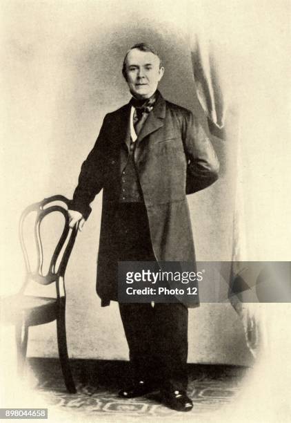 Johann Jakob Brahms, father of the German composer Johannes Brahms . From a photograph. Halftone.