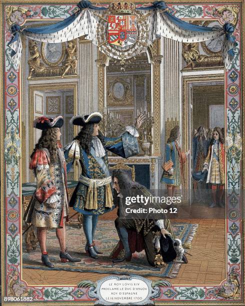 Reign Louis XIV. French fashion history. 1643 to 1715.
