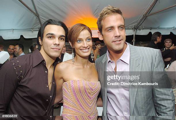 Shalim, Dayanara Torres and Carlos Ponce