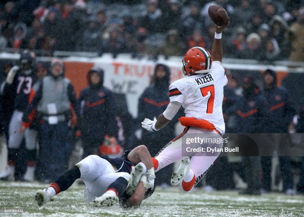 Cleveland Browns v Chicago Bears