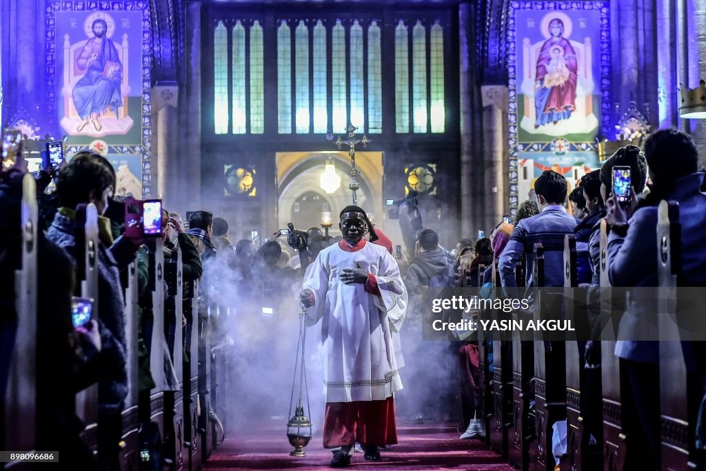 TURKEY-RELIGION-CHRISTMAS