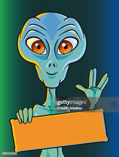 ilustrações de stock, clip art, desenhos animados e ícones de smiling et with sign - alto altura humana