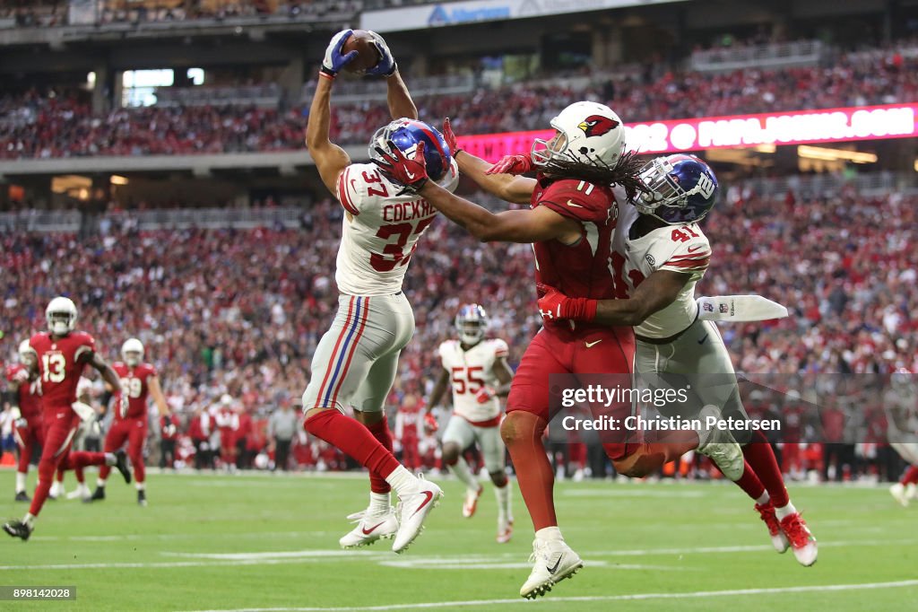 New York Giants v Arizona Cardinals