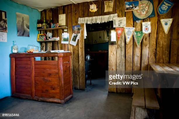 Refugio Los Troncos, Private Campsite near Piedra del Fraile, Santa Cruz, Patagonia, Argentina..