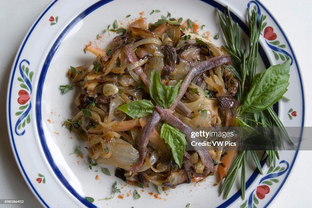 Pissaladicre, French Cuisine from Provence Region