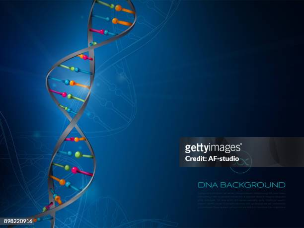 dna-abstrakten hintergrund - genetic variant stock-grafiken, -clipart, -cartoons und -symbole