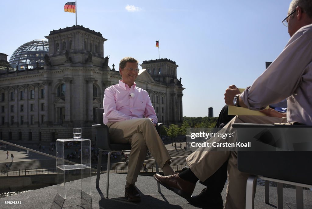 Guido Westerwelle Traditional Summer Interview