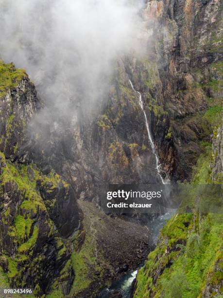 voringsfoss - voringsfossen stock-fotos und bilder