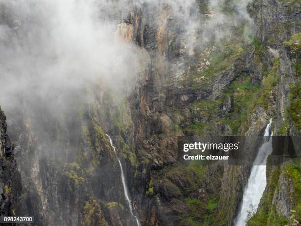 voringsfoss - voringsfossen stock-fotos und bilder