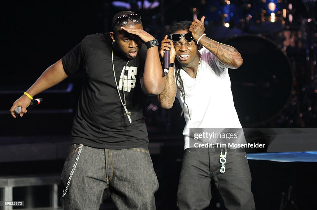 Lil Wayne and Young Jeezy In Concert - Concord, CA