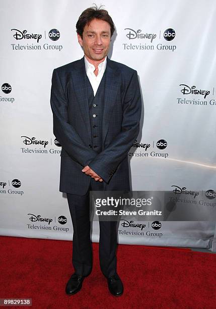 Chris Kattan arrives at the 2009 Disney-ABC Television Group Summer Press Tour at The Langham Resort on August 8, 2009 in Pasadena, California.