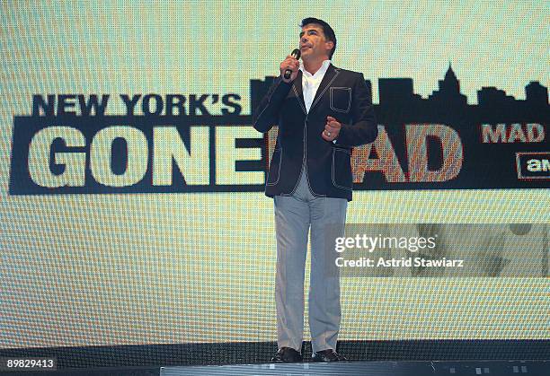 Actor Bryan Batt attends the "Mad Men" season 3 premiere on the big screen In Times Square on August 16, 2009 in New York City.