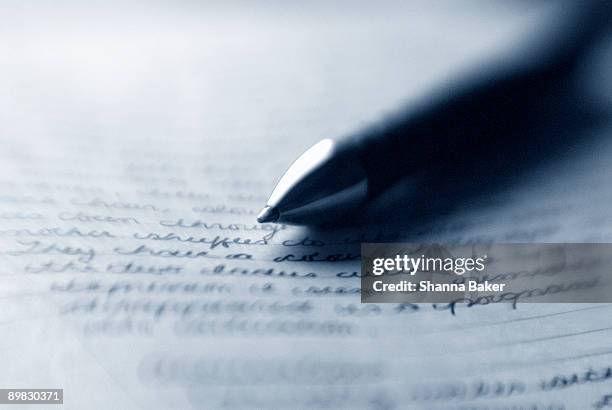 pen and notebook - pen writing stock pictures, royalty-free photos & images