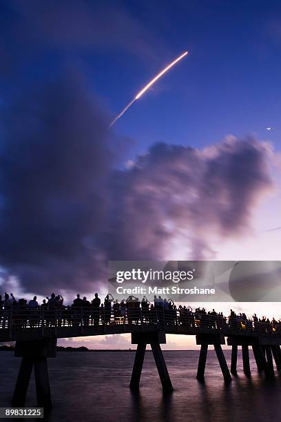 The final Delta II GPS rocket lifts off from Cape Canaveral Air Force Base and launch site SLC-17A on August 17, 2009 in Cape Canaveral, Florida....
