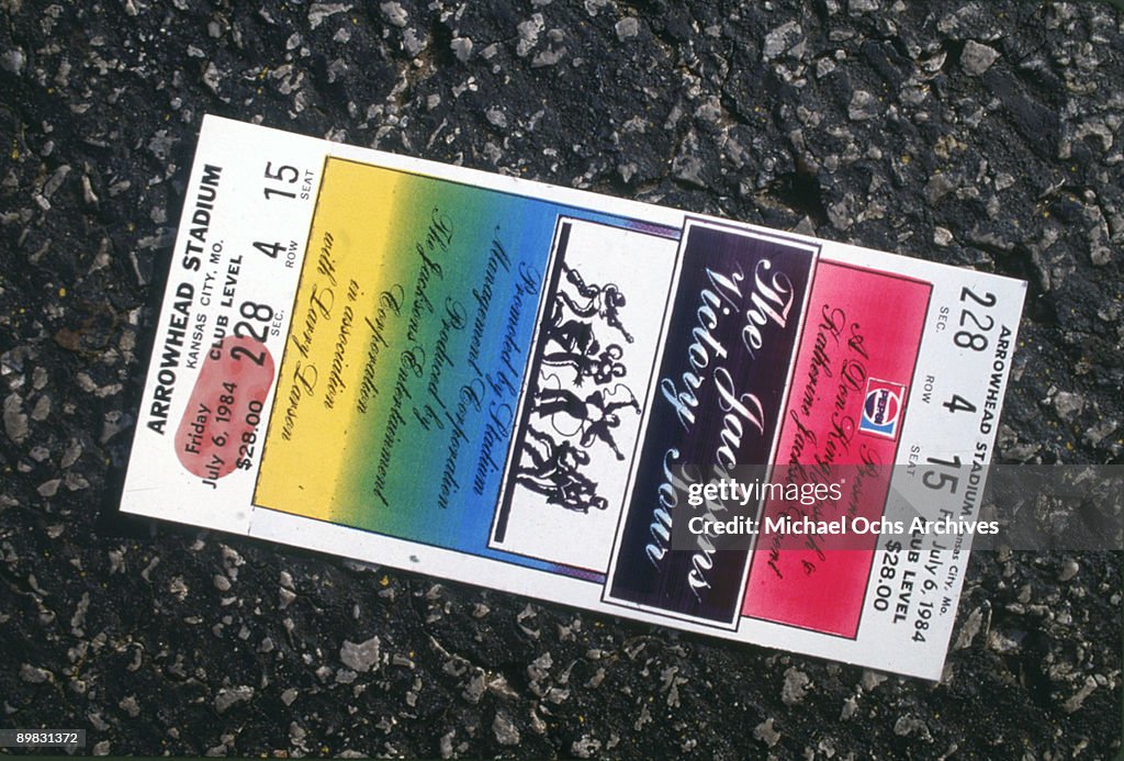 Victory Tour Ticket
